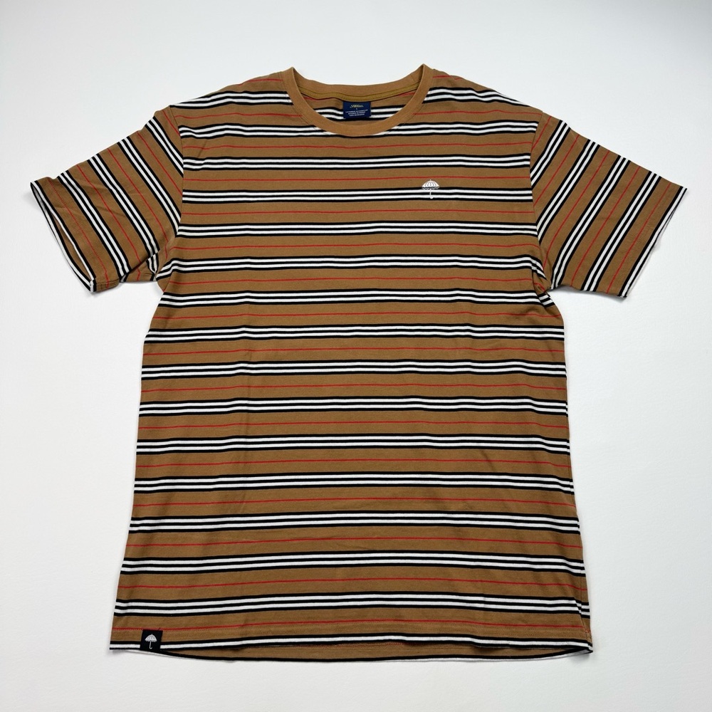 Men’s Helas Short Sleeve Striped T-Shirt Size Large